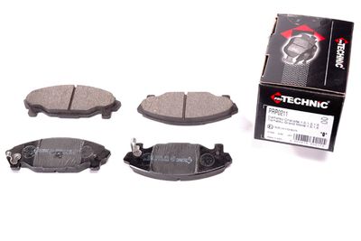 Комплект тормозных колодок, дисковый тормоз PROTECHNIC PRP0211 для DAIHATSU GRAN