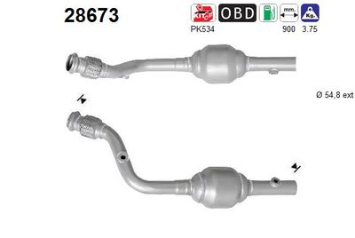 Katalizator AS 28673