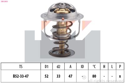 TERMOSTAT LICHID RACIRE