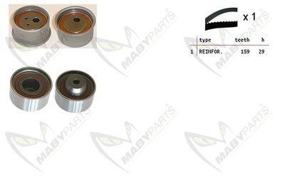 Комплект ремня ГРМ MABYPARTS OBK010353 для MITSUBISHI PAJERO