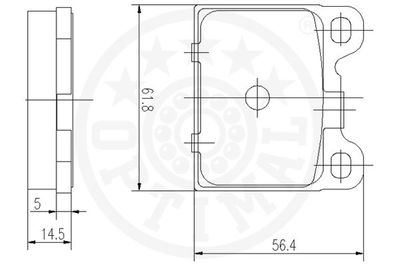 SET PLACUTE FRANA FRANA DISC OPTIMAL 9509 2