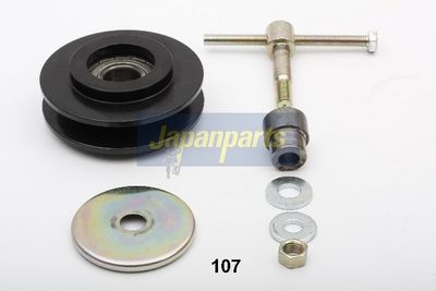 JAPANPARTS Kreipiantysis skriemulys, V formos rumbuotas diržas