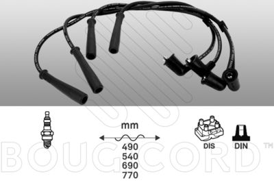 Комплект проводов зажигания EFI AUTOMOTIVE 8118 для MAZDA DEMIO