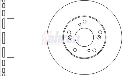 Fahren Brake Disc FBD6561