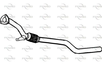 Rura wydechowa FENNO P72103