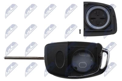 CARCASă CHEIE AUTO NTY EZCHY701 3