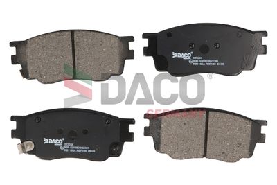 Комплект тормозных колодок, дисковый тормоз DACO Germany 323244 для LANDWIND (JMC) X6