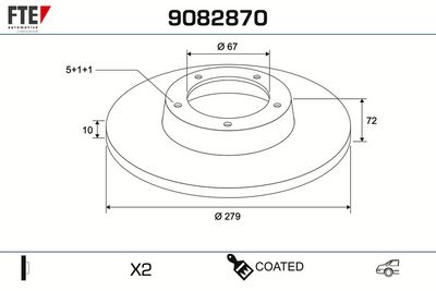DISC FRANA FTE 9082870