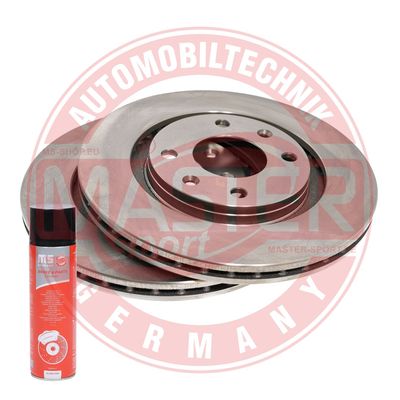 Tarcza hamulcowa MASTER-SPORT GERMANY 24012001331-SET-MSP