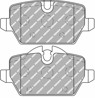 BREMSBELAGSATZ SCHEIBENBREMSE
