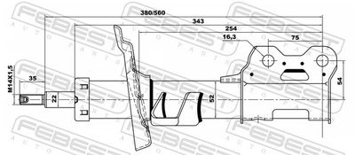 Shock Absorber 18110-001FR