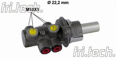 Главный тормозной цилиндр fri.tech. PF937 для FIAT LINEA