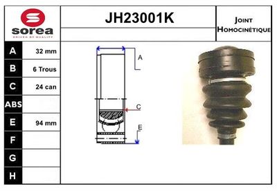 SET ARTICULATIE PLANETARA SNRA JH23001K