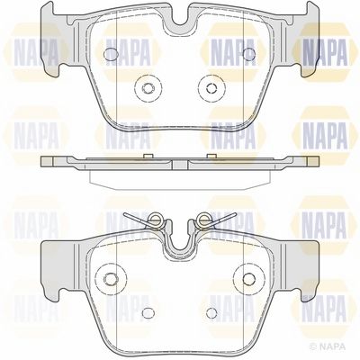 Brake Pad Set NAPA PBP7852