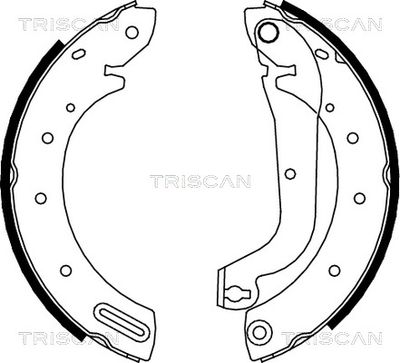 Комплект тормозных колодок TRISCAN 8100 14596 для FORD MAVERICK