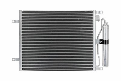 A/C condensator (met droger) past: NISSAN MICRA III, NOTE 1.5D 09.03-09.12