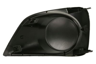 Voorbumper afdekking Voor Links (black-matt) past: TOYOTA YARIS XP130 07.14-04.17