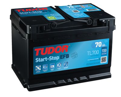 Стартерная аккумуляторная батарея TUDOR TL700 для ALFA ROMEO 1900
