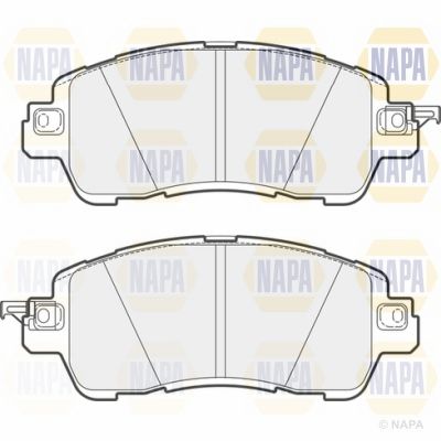 Brake Pad Set NAPA NBP1627