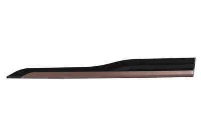 Garneerstroken for door Aan de voorkant Links (bovenste deel, zwart, (EN) with a gold strip, R-Dynamic) past: LAND ROVER RANGE ROVER VELAR L560 02.17-