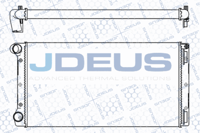 Радиатор, охлаждение двигателя JDEUS M-0110740 для FIAT PUNTO