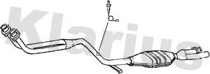 KLARIUS 321164 Катализатор  для MERCEDES-BENZ 190 (W201) E 2.3 (201.028)