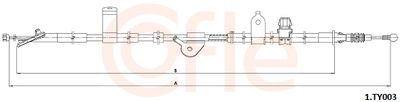 CABLU FRANA DE PARCARE COFLE 921TY003