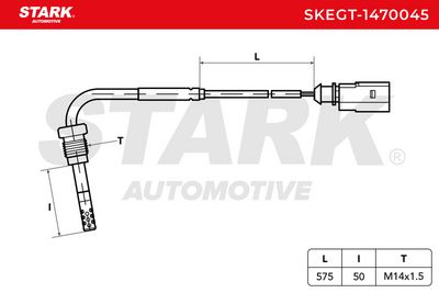 датчик, температура на изгорелите газове STARK SKEGT-1470045