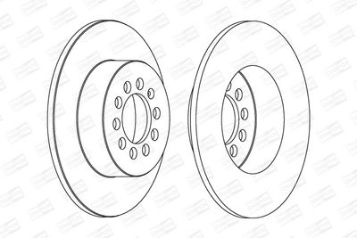 BREMSSCHEIBE CHAMPION 562236CH 1