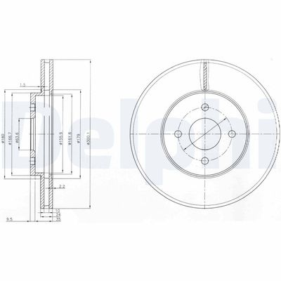 Brake Disc BG3742