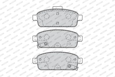 BREMSBELAGSATZ SCHEIBENBREMSE FERODO FDB4265 1