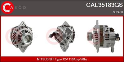 GENERATOR / ALTERNATOR CASCO CAL35183GS