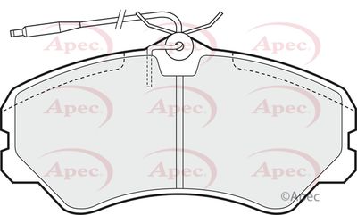 Brake Pad Set APEC PAD636