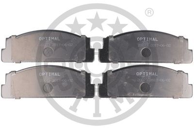 Комплект тормозных колодок, дисковый тормоз OPTIMAL BP-03512 для FIAT CAMPAGNOLA