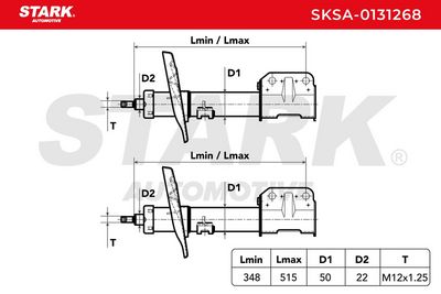 амортисьор STARK SKSA-0131268