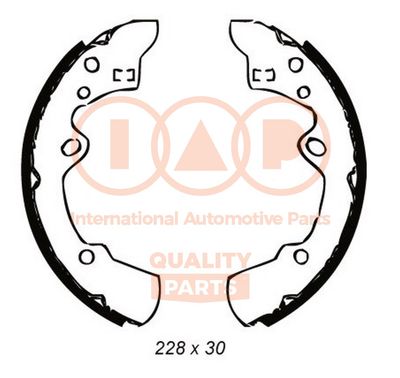 Комплект тормозных колодок IAP QUALITY PARTS 705-11050 для MAZDA 626