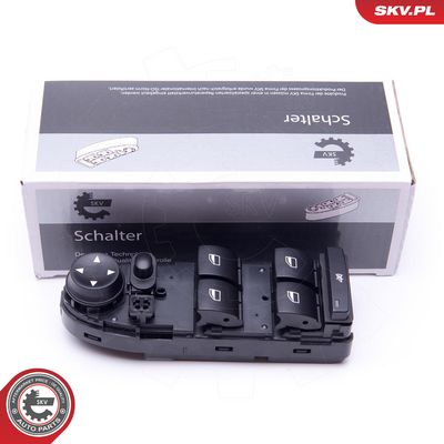 Spínač elektrického otvárania okien ESEN SKV 37SKV038