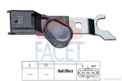 Датчик, положение распределительного вала FACET 9.0310 для OPEL OMEGA