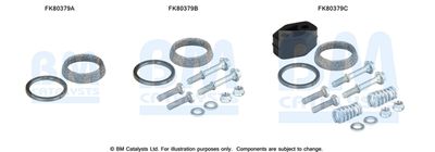 Монтажный комплект, катализатор BM CATALYSTS FK80379 для FORD RANGER