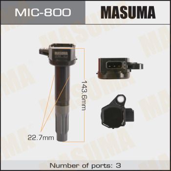 MASUMA MIC-800 Катушка зажигания  для SUBARU OUTBACK (Субару Оутбакk)