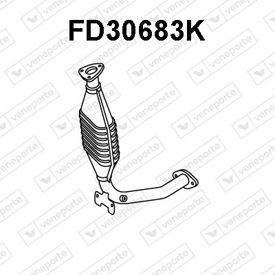VENEPORTE FD30683K Катализатор для FORD FOCUS I седан (DFW) 2.0 16V VENEPORTE FD30683K Катализатор для FORD FOCUS I седан (DFW) 2.0 16V