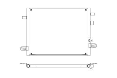 CONDENSATOR CLIMATIZARE WALKER WCD00448 8