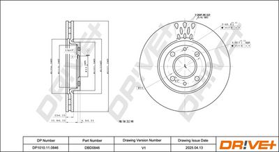 DISC FRANA DR!VE+ DP1010110846 2
