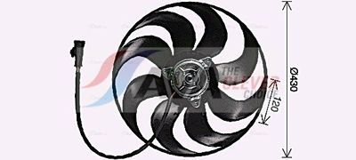 VENTILATOR RADIATOR AVA Clever Choice PE7559 1