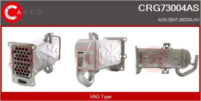 RADIATOR RECIRCULARE GAZE DE ESAPAMENT CASCO CRG73004AS