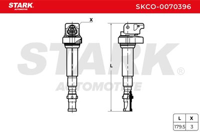 запалителна бобина STARK SKCO-0070396