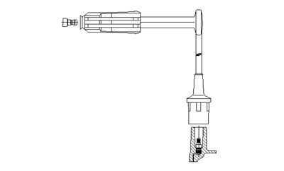 Провод зажигания BREMI 166/33 для VW LT