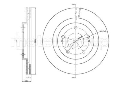 Brake Disc 800-1099