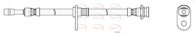 APEC Brake Hose HOS4490