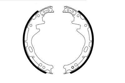 E.T.F. 09-0475 Ремкомплект барабанных колодок для IVECO TRAKKER AD 720T45 T, AT 720T45 T E.T.F. 09-0475 Ремкомплект барабанных колодок для IVECO TRAKKER AD 720T45 T, AT 720T45 T